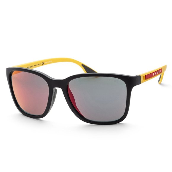 Prada Yellow Linea Rossa Men Sunglasses - Picture 1 of 2